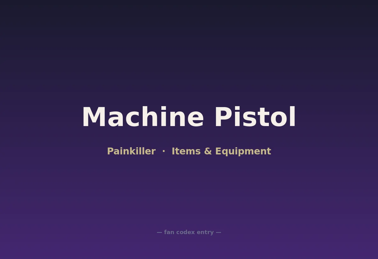 Machine Pistol